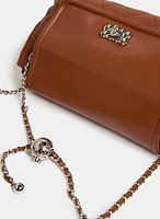 Sac à main matelassé en cuir végane