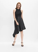 Crepe & Taffeta Dress