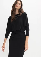 Dolman Sleeve Dress