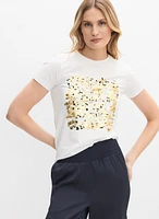 Foil Print T-Shirt