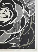 Rose Print Scarf
