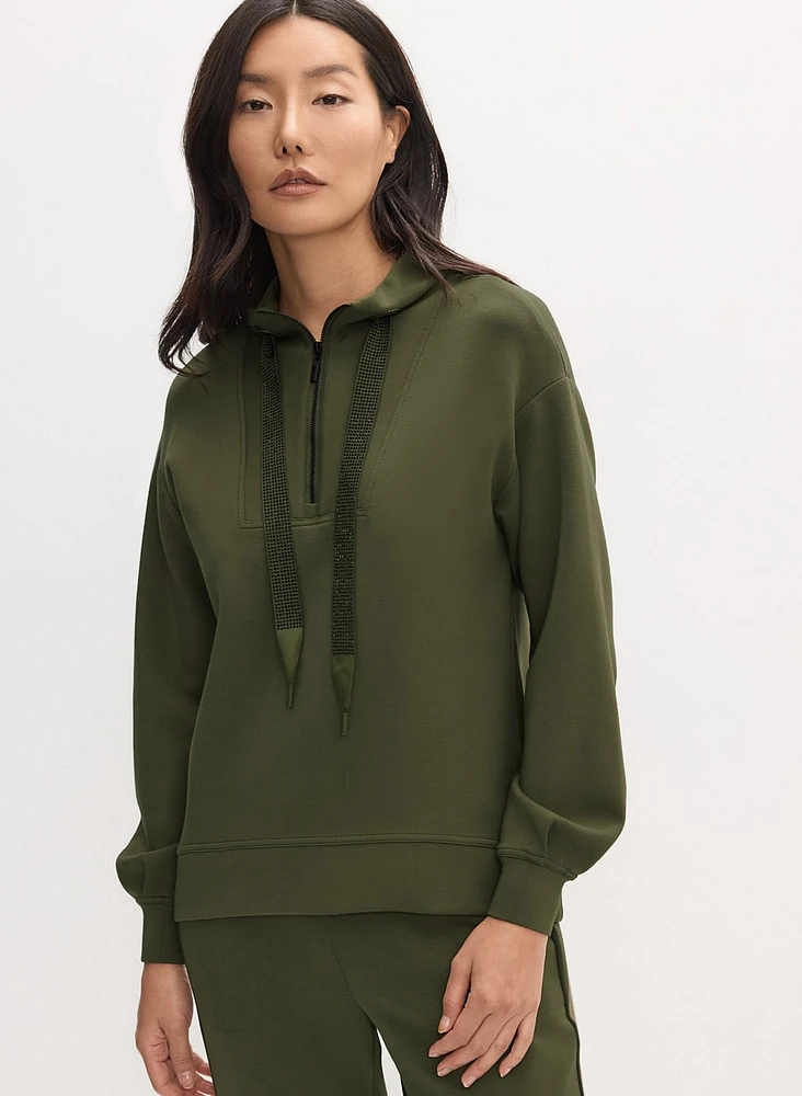 Funnel Neck Sweatshirt