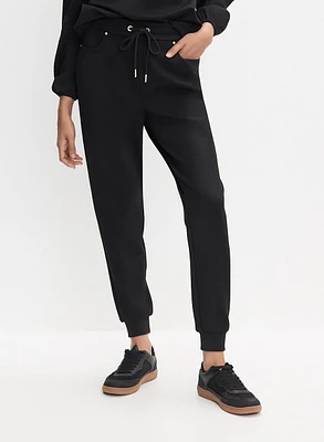 Pantalon style jogger à enfiler