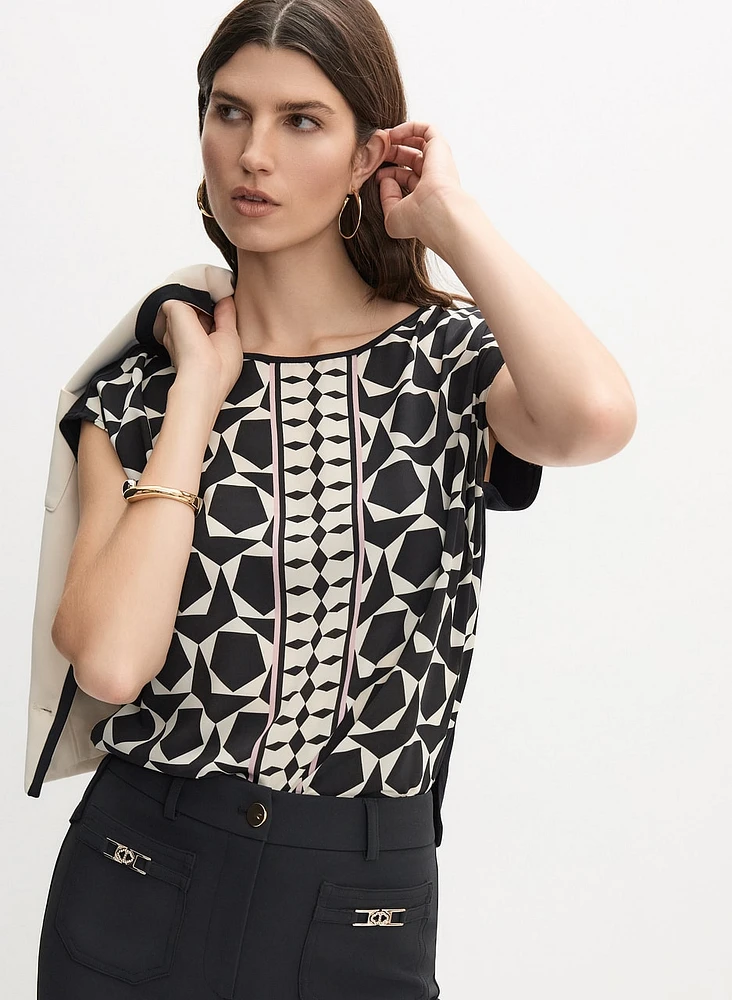 Mixed Print Top