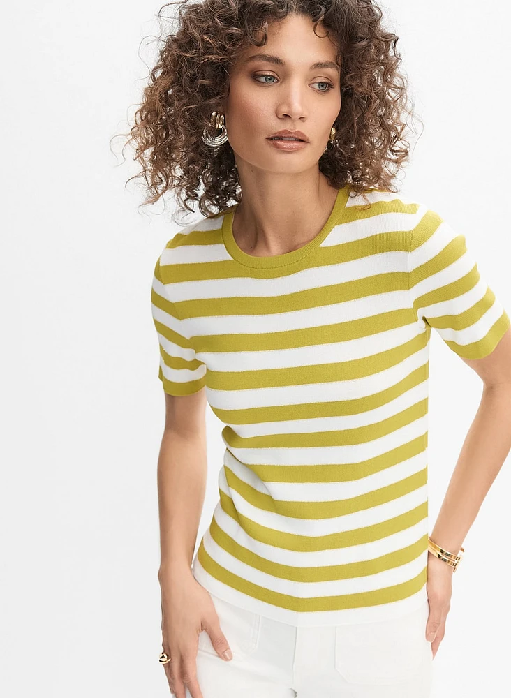 Pull à rayures