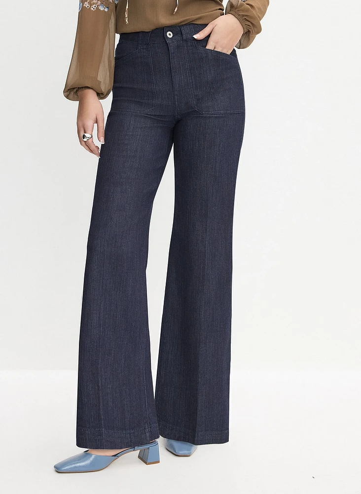 Wide-Leg Jeans