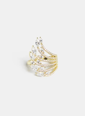 Cubic Zirconia Stone Ring