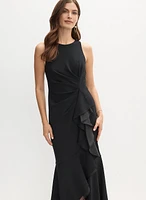 Adrianna Papell - Sleeveless Organza Dress