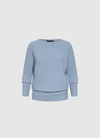 Cable Knit Dolman Sweater