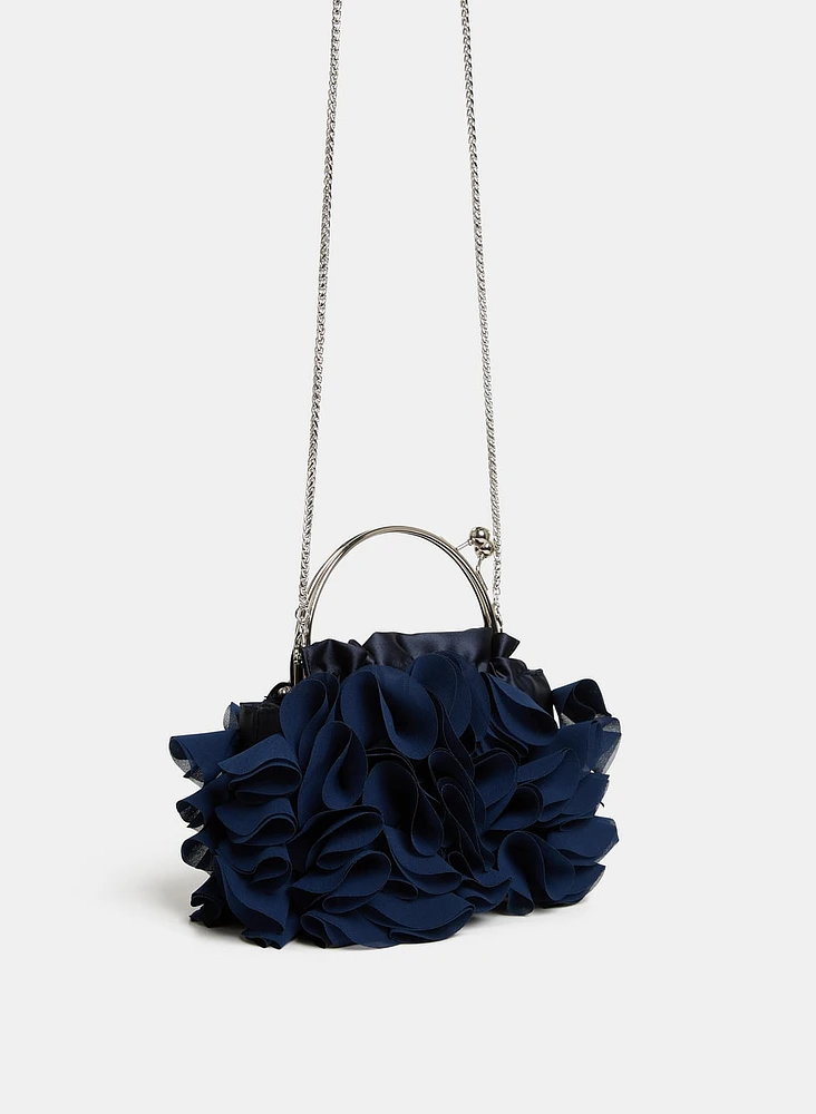 Pochette à volants