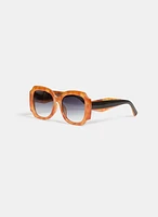 Oversized Marbled Sunglasses