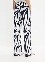 Joseph Ribkoff - Abstract Print Pants