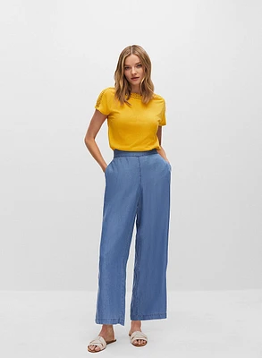 Tencel Culotte Pants