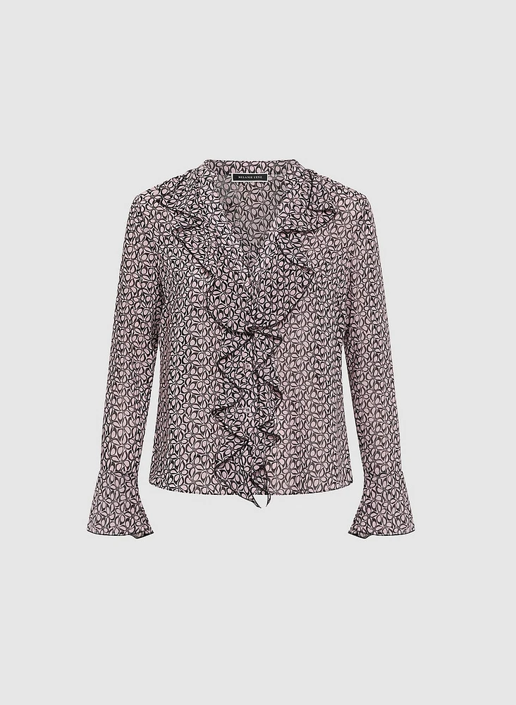 Blouse à volants