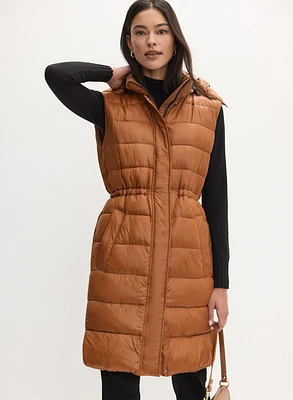 Long Puffer Vest