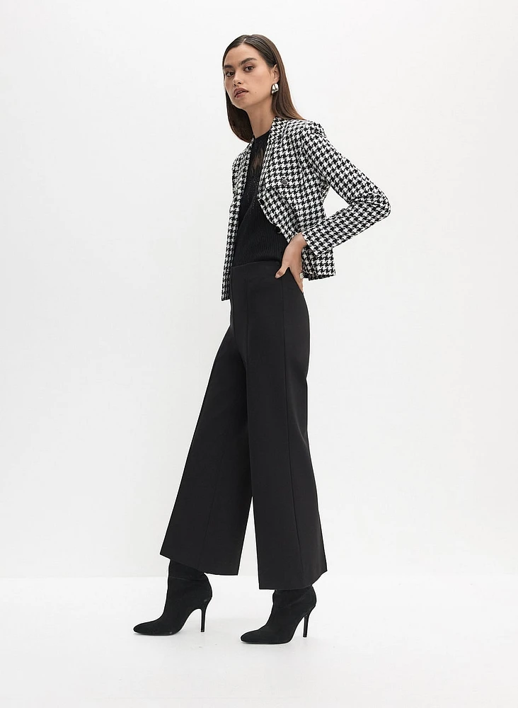 Wide Leg Culotte Pants