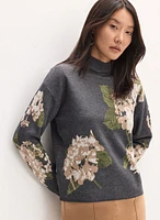 Floral Knit Sweater