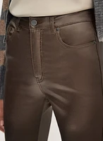 Jean à traité métallique