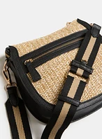 Straw Crossbody Bag