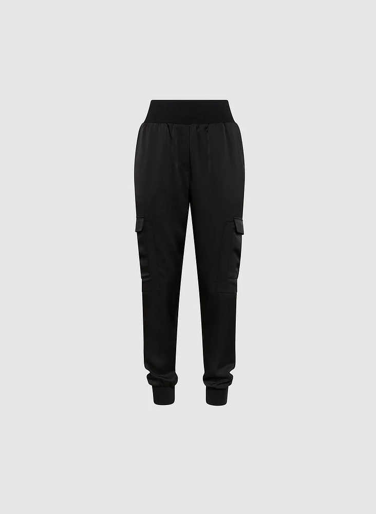 Pull-On Cargo Jogger Pants