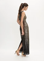 One-Shoulder Sequin Dress