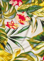 Tropical Off-Shoulder Top