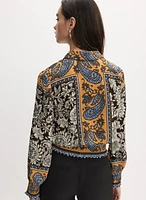 Mixed Paisley Blouse