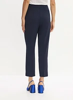 Side Zipper Straight Leg Pants