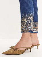 Sequin Detail Jeans