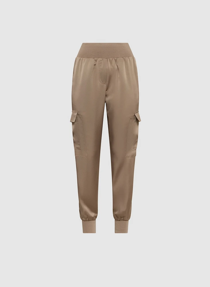 Pull-On Cargo Jogger Pants