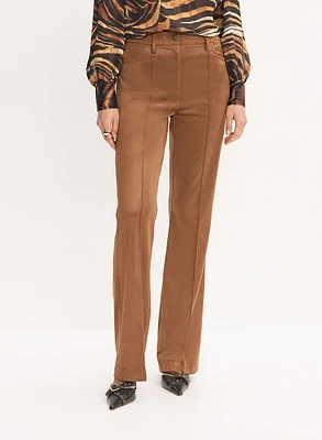 Faux Suede Pants