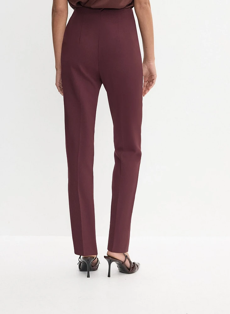 Juliette Straight-Leg Tuxedo Pants