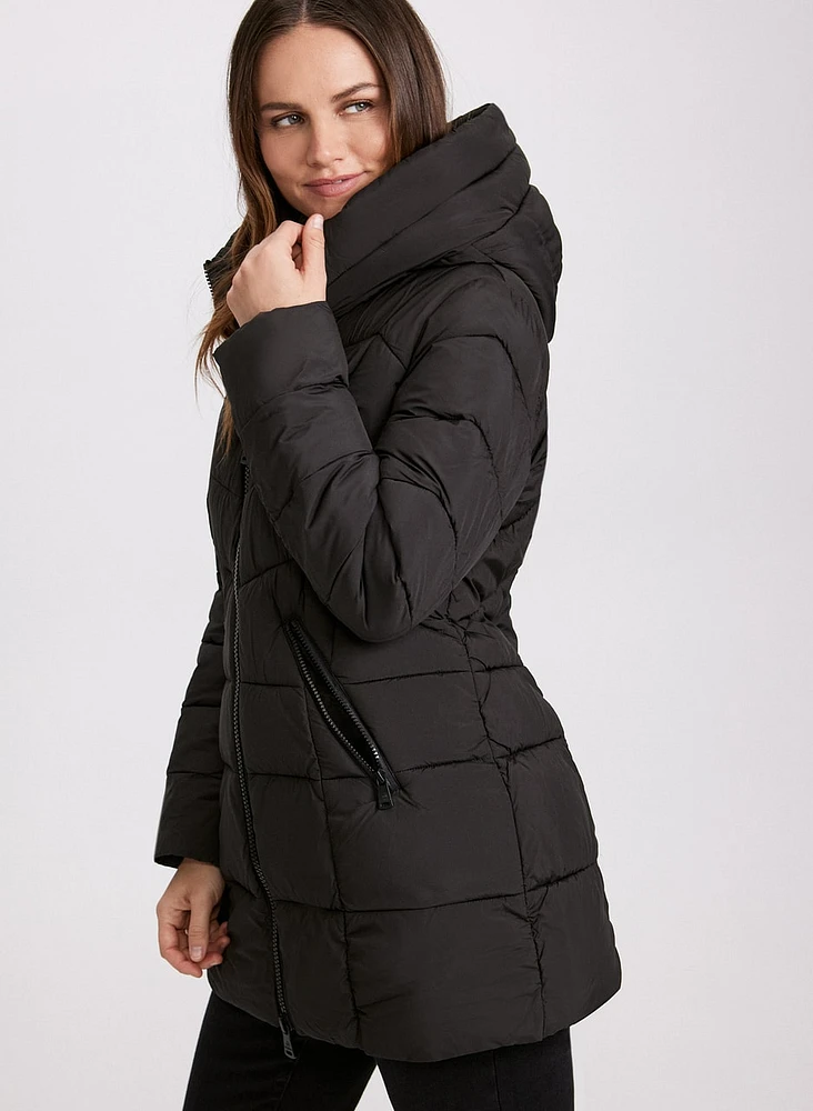 Hooded Puffer Coat