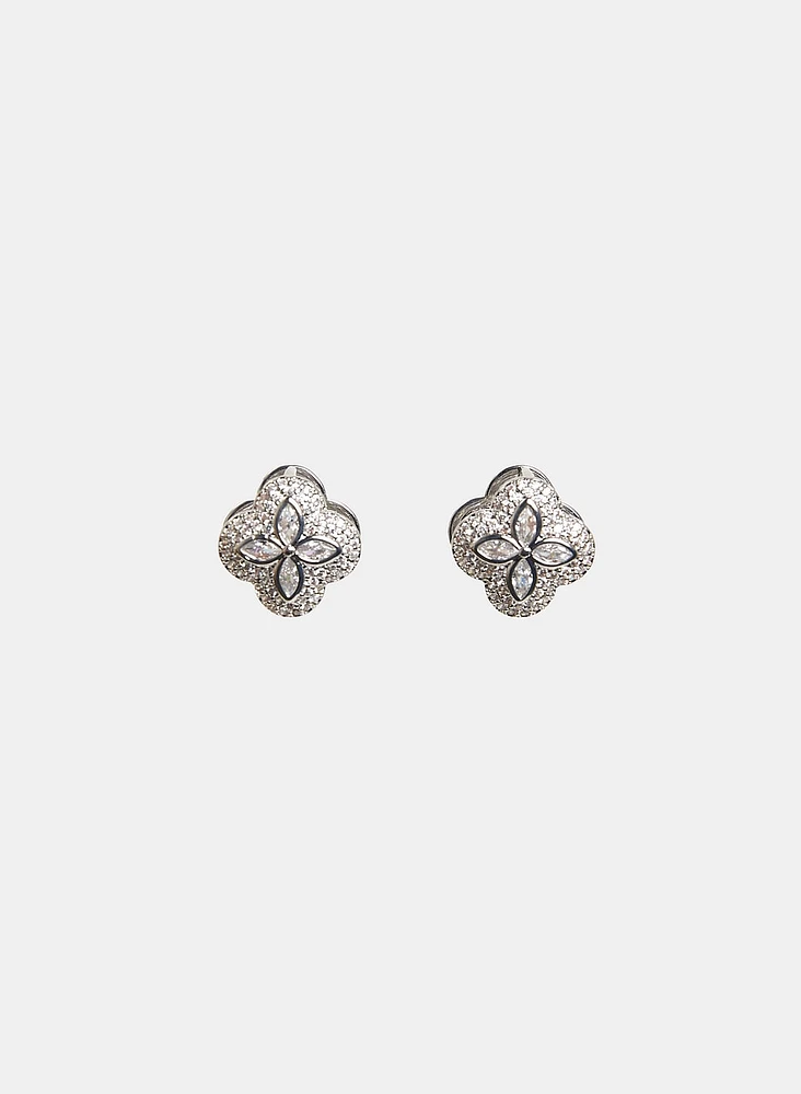 Floral Stud Earrings