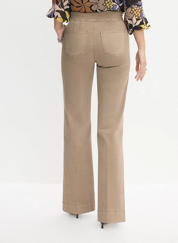 Wide-Leg Trouser Jeans