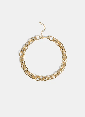 Short Chain Link Necklace