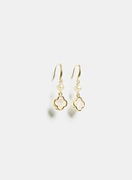 Clover Drop Earrings