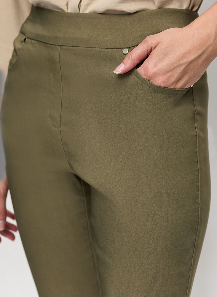 Pull-On Slim Leg Pants