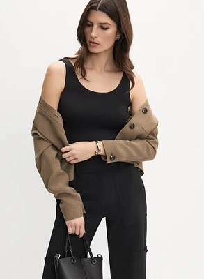 Camisole à encolure dégagée