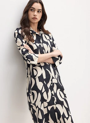 Joseph Ribkoff - Geometric Print Dress