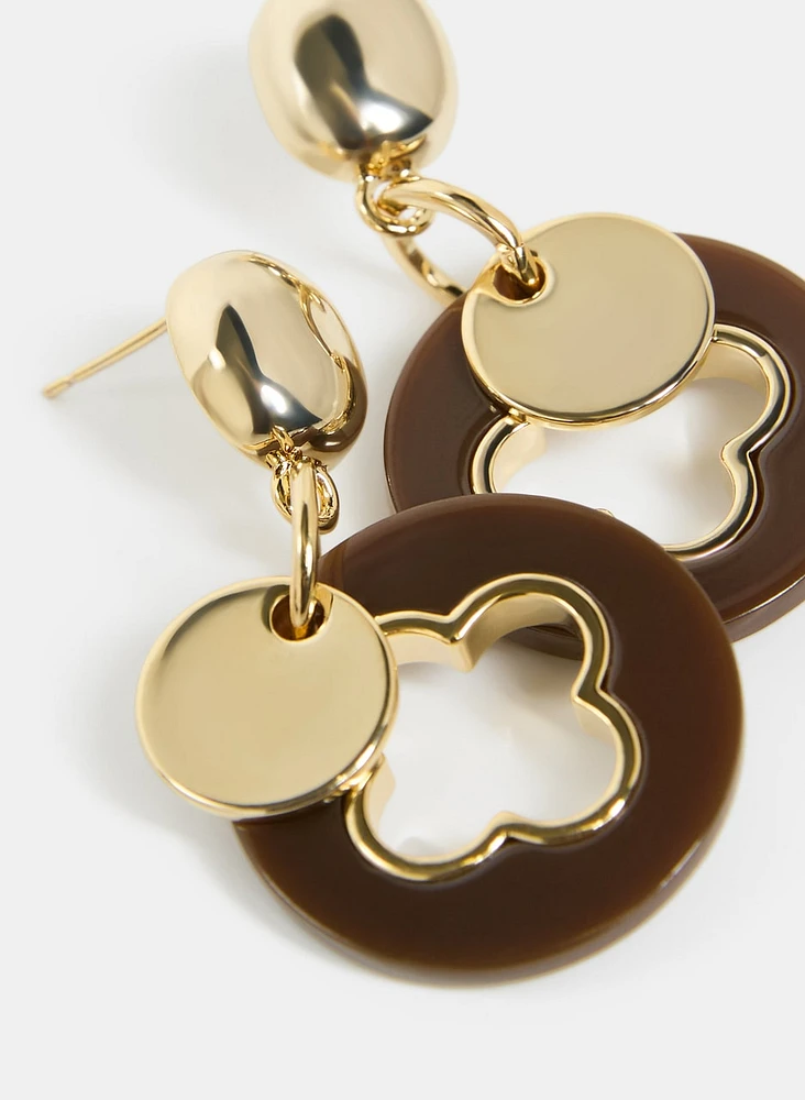 Clover Cut-Out Earrings