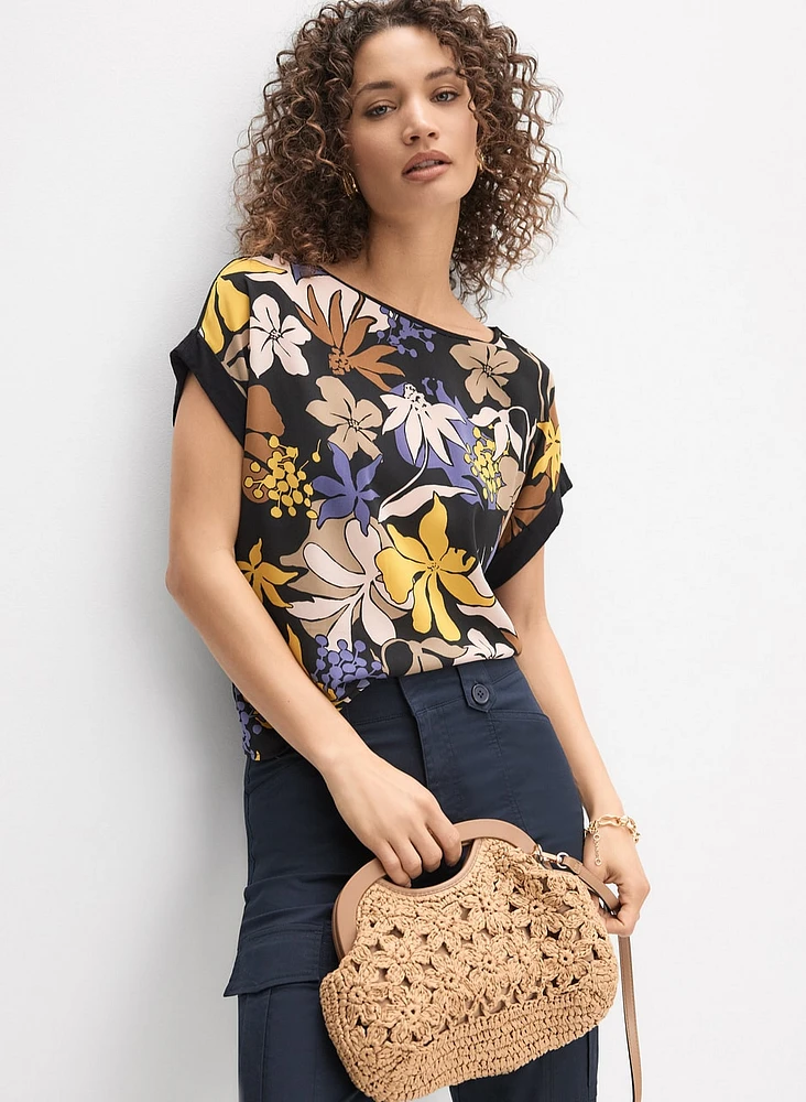 Tropical Floral Top