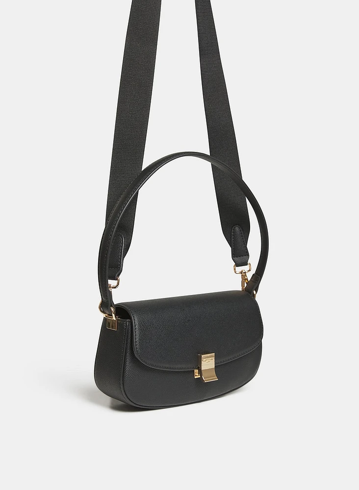 Vegan Leather Shoulder Bag