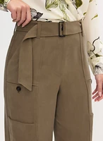 Wide Leg Utility Pants