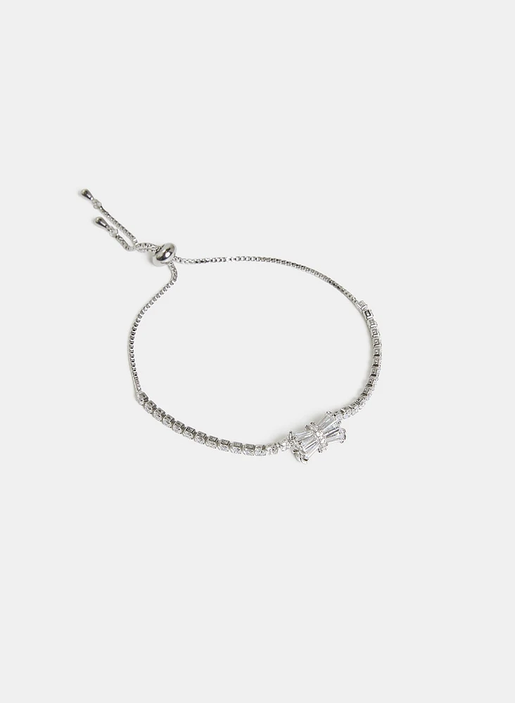 Bracelet à boucle en cristal