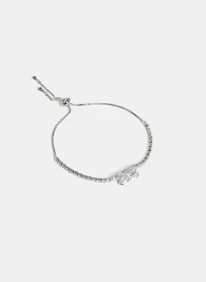Bracelet à boucle en cristal
