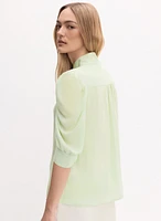 Puff Sleeves Blouse