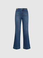 Flare Detailed Jeans