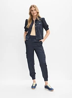 Pantalon cargo à enfiler
