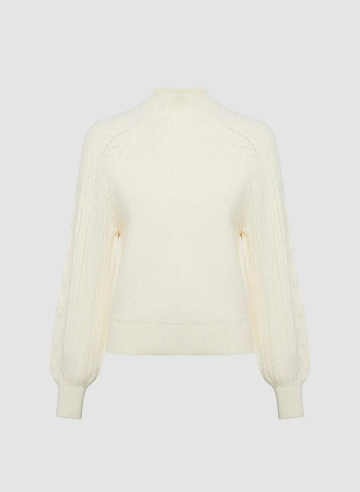 Mock Neck Sweater